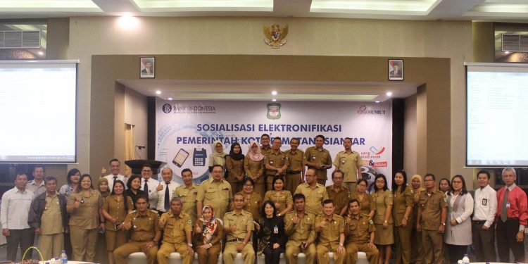 KPw Bank Indonesia Pematangsiantar Sosialisasikan “Elektronifikasi Pemerintah Kota Pematangsiantar”