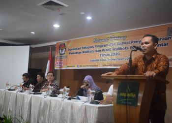 KPU Kota Siantar Gelar Sosialisasi Tahapan Pilkada Siantar 2020