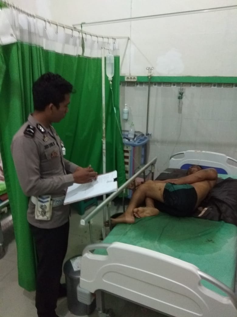 Pulang Mabuk, Pengendara Spin Terkapar Di Jalan Kasuari