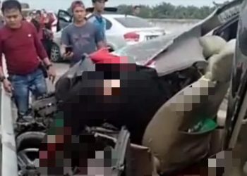 Bersama Keluarga, Saronika Sinurat Tewas Kecelakaan Mobil di Jalan Tol