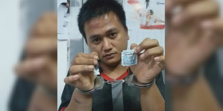 Bawa Sabu Dalam Bungkus Permen Pelega Tenggorokan, Sahada Siregar Ditangkap Sat Res Narkoba Polres Siantar
