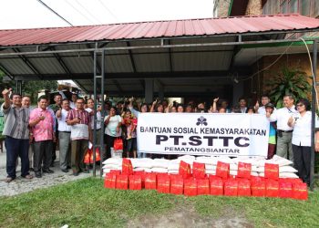 PT. STTC Bagikan Paket Natal, Tuna Netra : Doakan Pimpinan Tetap Sehat dan Diberkati Tuhan