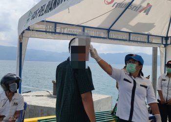 Seorang Pria asal Siantar Ditolak Masuk Samosir, Cegah Penyebaran Corona