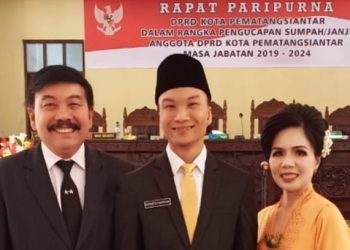 Dilantik jadi Anggota DPRD Kota Pematangsiantar, Suhanto Pakpahan Diharapkan Amanah