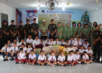 Peringati HUT ke 69 KAVAD Tahun 2019,Yonkav 6/NK Berikan Tali Asih ke Panti Asuhan
