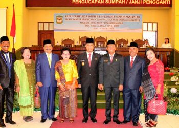Masison Naibaho dan Dua Lainnya Resmi jadi Anggota DPRD Siantar