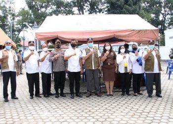Walikota Siantar Berharap Swab Test Massal Juga Dilakukan di Pasar Horas dan Dwikora