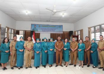 Syahputri Hefriansyah Lantik Ketua TP PKK Kecamatan dan Kelurahan