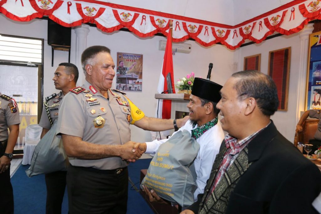 Kapolda Sumut Silaturahmi dengan FKPD dan Tokoh Masyarakat di Polres Siantar