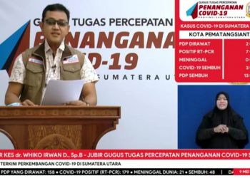 Meningkat Tajam, Hari ini Bertambah 22 Orang Positif Corona di Sumut, Lima Orang Meninggal