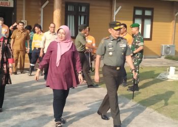 Pangdam I/BB Kunjungi dan Tinjau Lokasi Lout Out Tambang Emas PT.AR Batang Toru