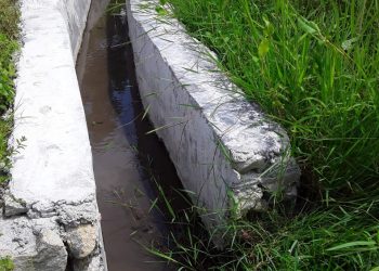 Irigasi Dana Desa di Sitampurung Jebol