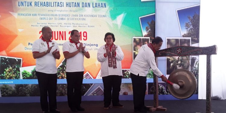 2 Menteri Kunjungi Taput, Warga Demo Tuntut Pengembalian Tanah Ulayat