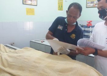 Seorang Tangkapan Polsek Medan Helvetia Meninggal Dunia di RS Bhayangkara Medan