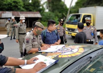 231 Orang Warga Terjaring Operasi Yustisi di Tapanuli Selatan