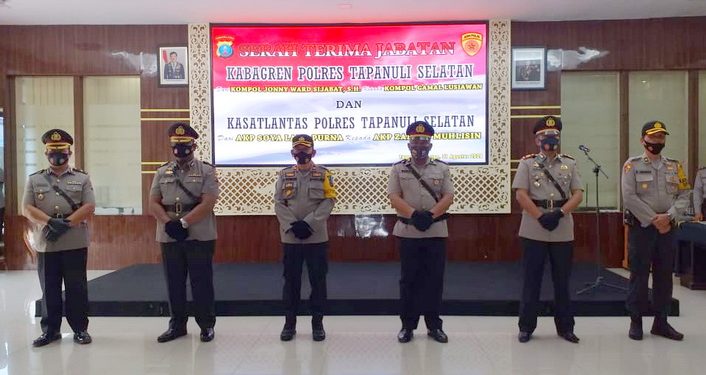 AKP Soya Lato Purna Jadi Kasat Lantas Polres Taput, Digantikan AKP Zaenal Muhlisin di Tapsel