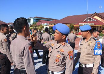 Polres Tapteng Gelar Operasi Penegakan Penertiban Disiplin