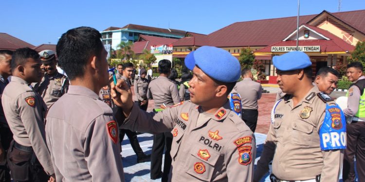 Polres Tapteng Gelar Operasi Penegakan Penertiban Disiplin