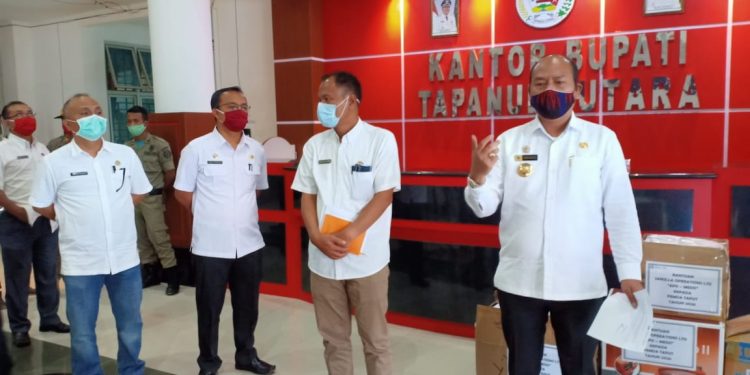 Bupati Taput Nikson Nababan Bantah Pasien Positif Corona di Situs Pemprovsu Warga Taput
