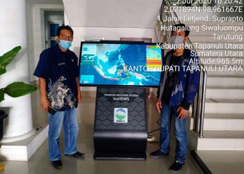 Taput Kini Dilengkapi Alat Pendeteksi Gempa Bumi dan Peringatan Dini Tsunami