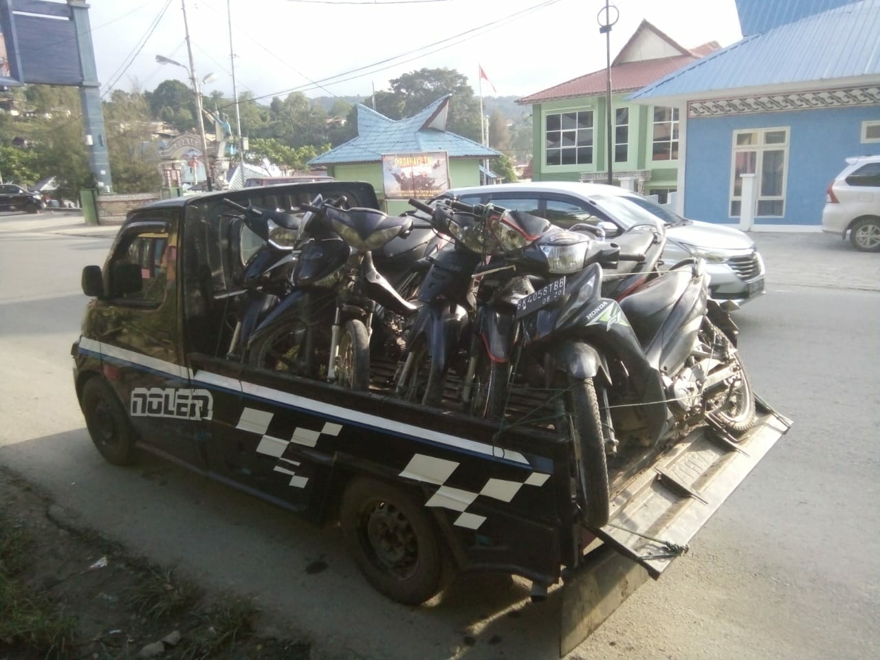 Polres Taput Tangkap Pelaku Pencurian & Tujuh Unit Sepeda Motor dari Siantar dan Simalungun