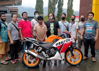 Curi Sepedamotor dari Siborongborong, Pelaku Ditangkap Polres Taput dari Aceh