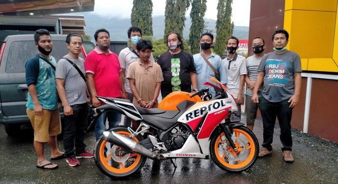 Curi Sepedamotor dari Siborongborong, Pelaku Ditangkap Polres Taput dari Aceh