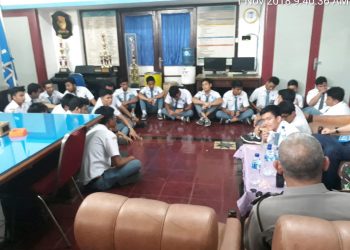 Terlibat Tawuran, Polisi Mediasi Belasan Siswa SMA N 1