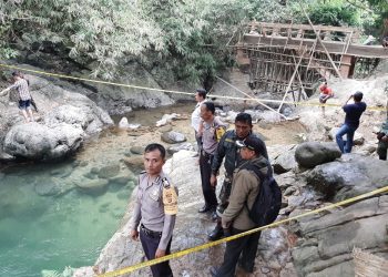 Korban Tenggelam Dievakuasi Polsek Babakan Madang