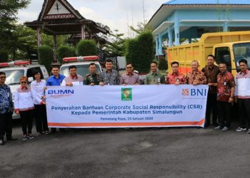 Bank Negara Indonesia Serahkan CSR ke Pemkab Simalungun