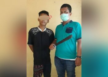 Anak Pukuli Bapak dan Bacok Paman, Perkara Tak Diberi Uang