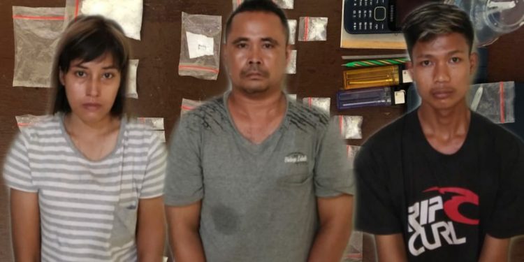 Usai Pesta, Dua Pria dan Seorang Wanita Digerebek dari Satu Rumah di Perdagangan