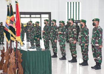 Tiga Danrem di Kodam I Bukit Barisan Serah Terima Jabatan