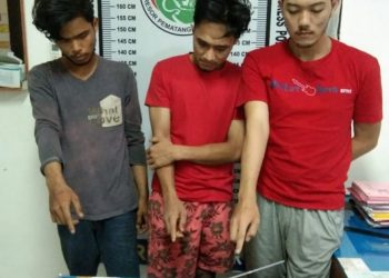Tiga Pria Terduga Kasus Narkoba Ditangkap dari Jalan Wahidin