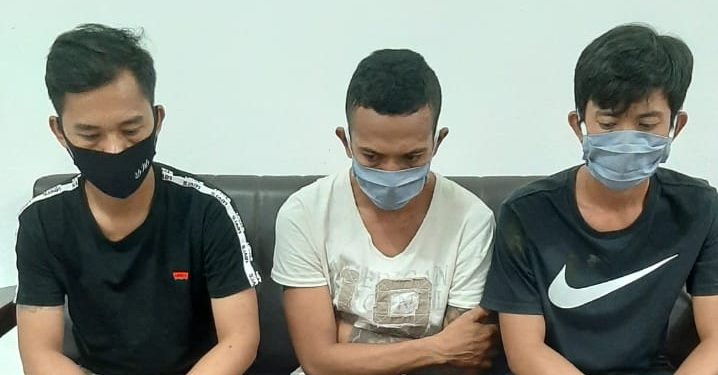 Tiga Anak Kampung Bantan Ditangkap Edarkan Sabu