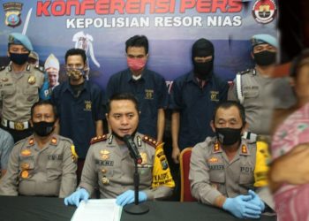 Aniaya Tali'asa Halawa Hingga Tewas, Tiga Kakak Beradik Ditangkap Polres Nias
