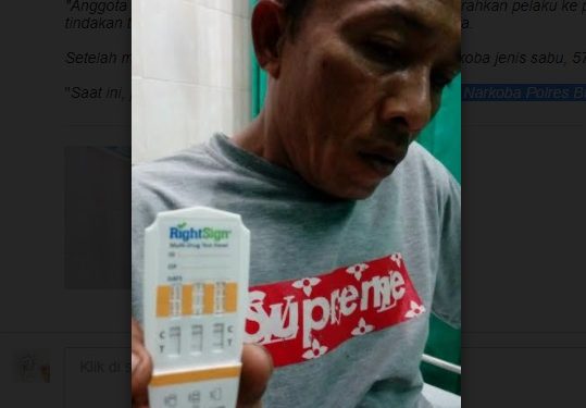 Lapak Jualannya Distop Warga Binjai Tikam Polisi