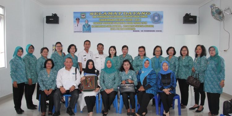 Tim dari Provsu Bekali Kelurahan Suka Makmur untuk Ikut Lomba Lingkungan Bersih dan Sehat Tingkat Sumut