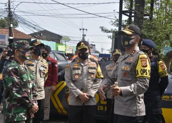 Kapolda Jabar Tinjau Pelaksanaan Operasi Yustisi di Polres Bogor