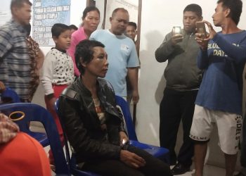 Ancam Tinju Pemilik Warung, Wanita Diduga Gangguan Jiwa Diamankan di Pamatang Sahkuda