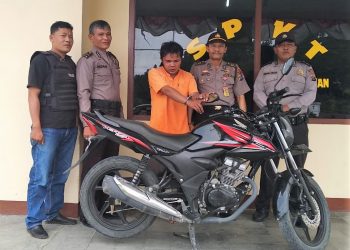 Tiga Pria Asal Siantar Gasak Sepedamotor di Simalungun, Seorang Pelaku Tertangkap