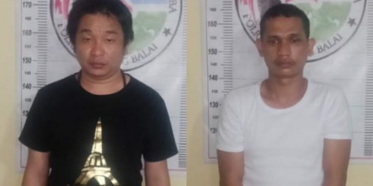 Dua Pria Diamankan Polres Tanjungbalai saat Nyabu di Kamar Hotel