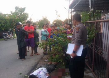 Korban Kecelakaan Tunggal di Siantar Ternyata Robinson Manik
