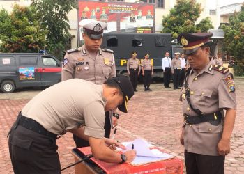 Selamat, Iptu TL Tobing Diangkat Jadi Kapolsek Simanindo di Samosir