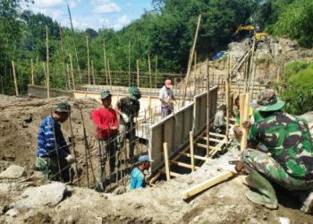 Pembangunan Jembatan TMMD Ke-107 Kodim 0205/TK di Kabupaten Karo akan Berikan Multiefek