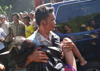 Mobil Rombongan Pesta Masuk Jurang di Tobasa