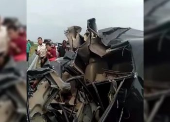 Kecelakaan Maut di Jalan Tol di KM 73 Seirampah-Tebing Tinggi