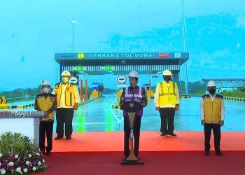 Jokowi Sebut Tol Pekanbaru-Dumai Tingkatkan Perekonomian