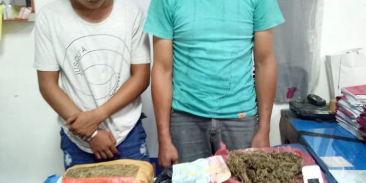 Dua Pria asal Tomuan Diciduk, Barang Bukti 1,3 Kilo Narkoba Dua Pria asal Tomuan Diciduk, Barang Bukti 1,3 Kilo Narkoba