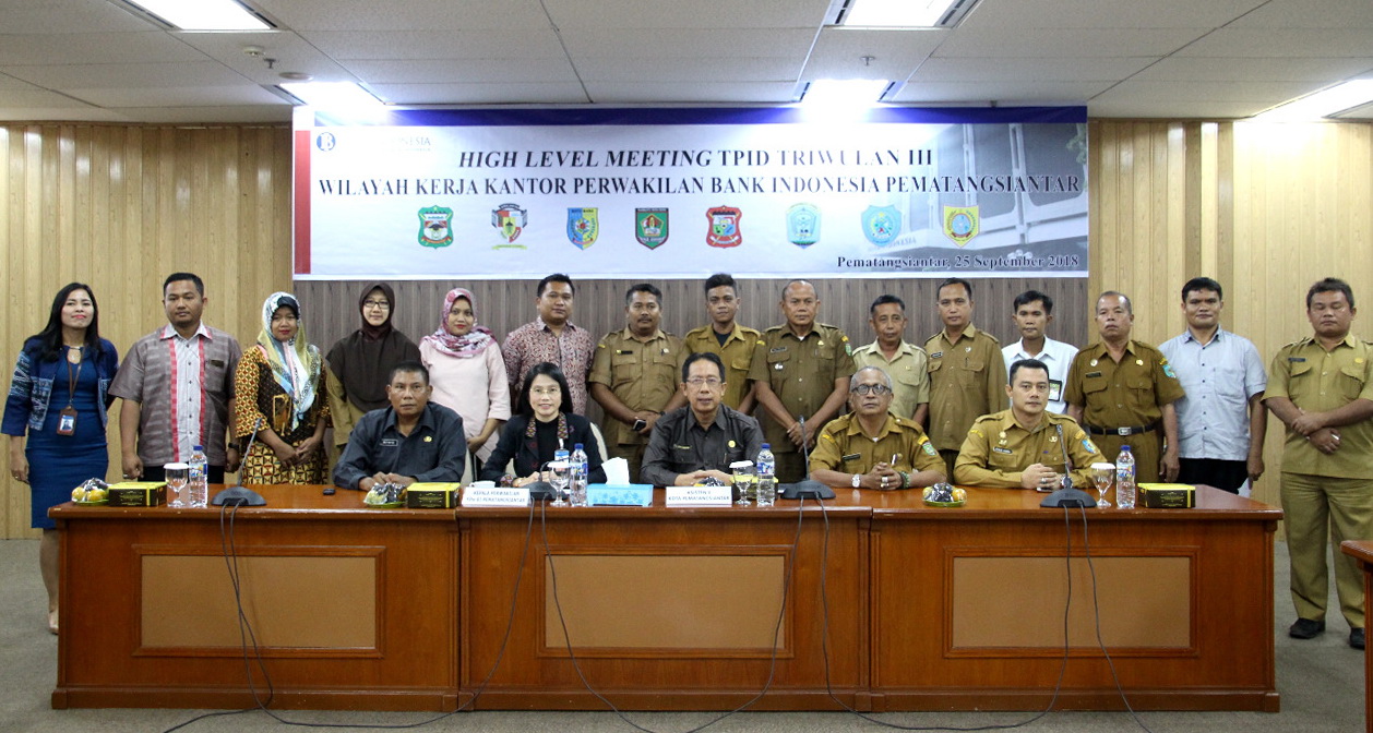 Rapat TPID di KPW Bank Indonesia, Bahas Ketersediaan Pasokan jelang Natal dan Tahun Baru 2019 Rapat TPID di KPW Bank Indonesia, Bahas Ketersediaan Pasokan jelang Natal dan Tahun Baru 2019